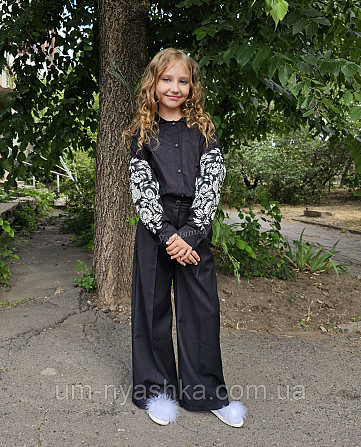Шкільні брюки класичні чорні р.116-164 Кривий Ріг - фото 18