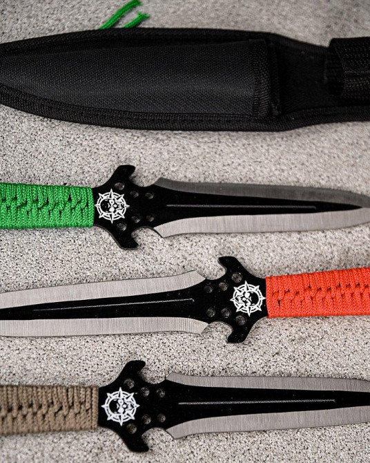 Набір метальних ножів color ПП4742 Одеса - фото 3