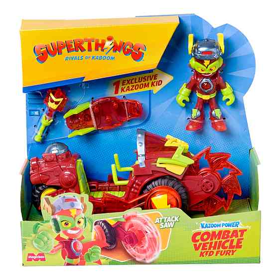 Ігровий набір SuperThings серії Combat Vehicles - Кід Ф'юрі Дніпро