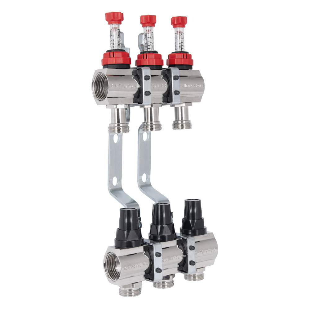 Колектор із витратами Thermo Alliance Forte 1" 3 виходи SF001W3 Київ - фото 19