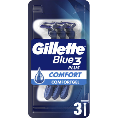 Бритва Gillette Blue 3 Comfort 3 шт. (7702018489695/7702018489619) Винница - изображение 1