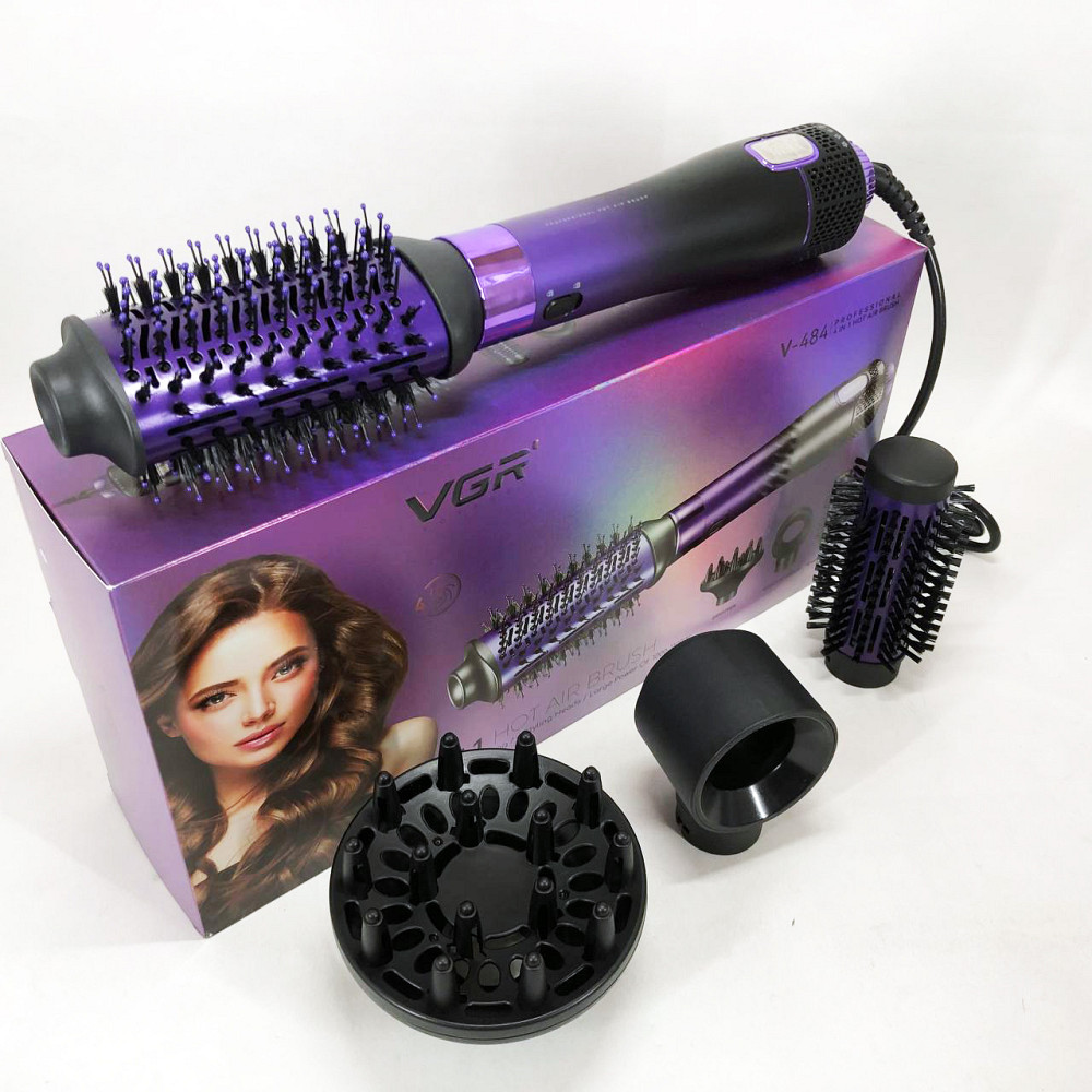 Хорошая фен щетка вращающаяся, Профессиональный фен для работы, Фен брашинг стайлер IK-82 Львов - изображение 8