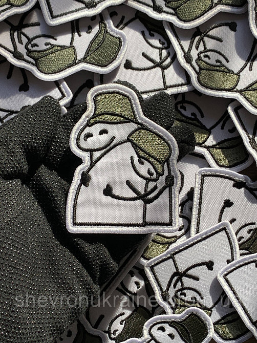 Шеврон Флорк друзі (Форма контурна. На липучці) Розмір 8x6см Київ - фото 6