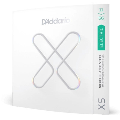 Струны для гитары D'Addario XS Coated Electric Guitar Strings Medium Top / Extra Heavy Bottom (11-56) (XSE1156) Винница - изображение 2