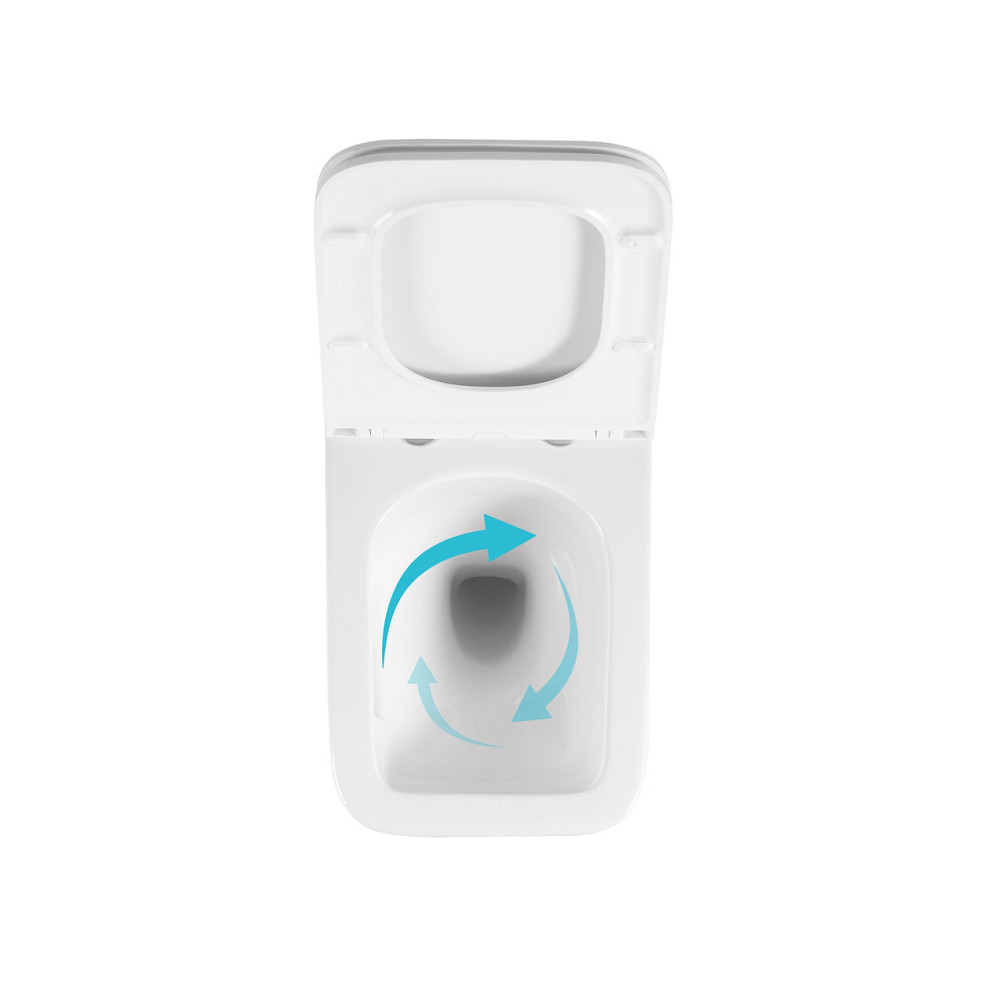 Готове рішення Qtap для ванної кімнати: підвісний унітаз Gemini Ultra Quiet 520×360×350 + комплект інсталяції Nest 4 в 1 Київ - фото 6