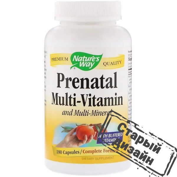 Мультивитамины для беременных (Prenatal Multi-Vitamin and Multi-Mineral) 180 капсул Київ - фото 3