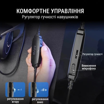 Навушники Fifine H3 RGB Black (H3) Вінниця - фото 10