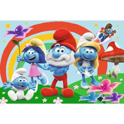 Пазл Trefl Maxi The Smurfs День смурфа 24 елемента (5900511143744) Вінниця