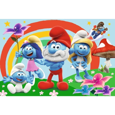 Пазл Trefl Maxi The Smurfs День смурфа 24 елемента (5900511143744) Вінниця - фото 2