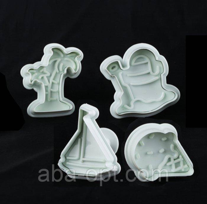 Плунжер для мастики " морський " ( 4 шт) Одеса - фото 1