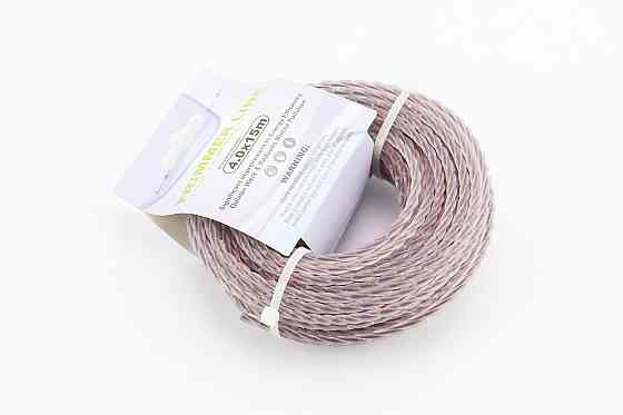 Струна косильна d-4,0mm, 15м "свердло", двокомпонентна (різні кольори) Київ