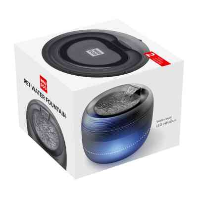 Універсальний посуд для тварин WAUDOG Фонтан-поїлка автоматичний з підсвіткою 2.5 л (5069) Вінниця