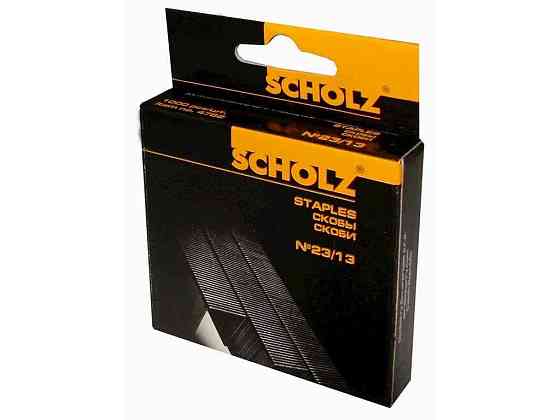 Скобі д/сплеру 23/13 1000 шт 4762 soz ТМ SCHOLZ Solmir Київ