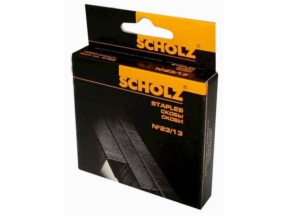 Скобі д/сплеру 23/13 1000 шт 4762 soz ТМ SCHOLZ Solmir Київ - фото 1