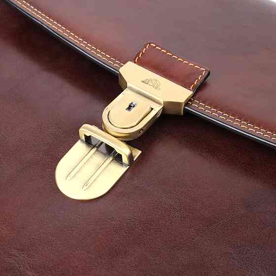 Чоловічий портфель з натуральної шкіри Tony Perotti 20896_1 (8091 moro) Коричневий Київ