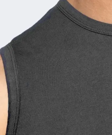 Мужская майка Atlantic хлопок BMV-047 L, Графит Киев