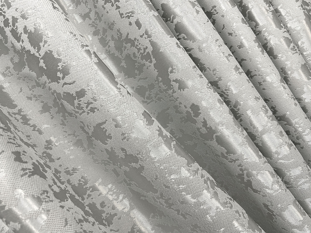 Комплект штор VR-Textil Льон Мармур 100х270 2шт і Тюль 400х270 1263ш-1675т Світло-сірий з білим 71-168/2 Київ - фото 6