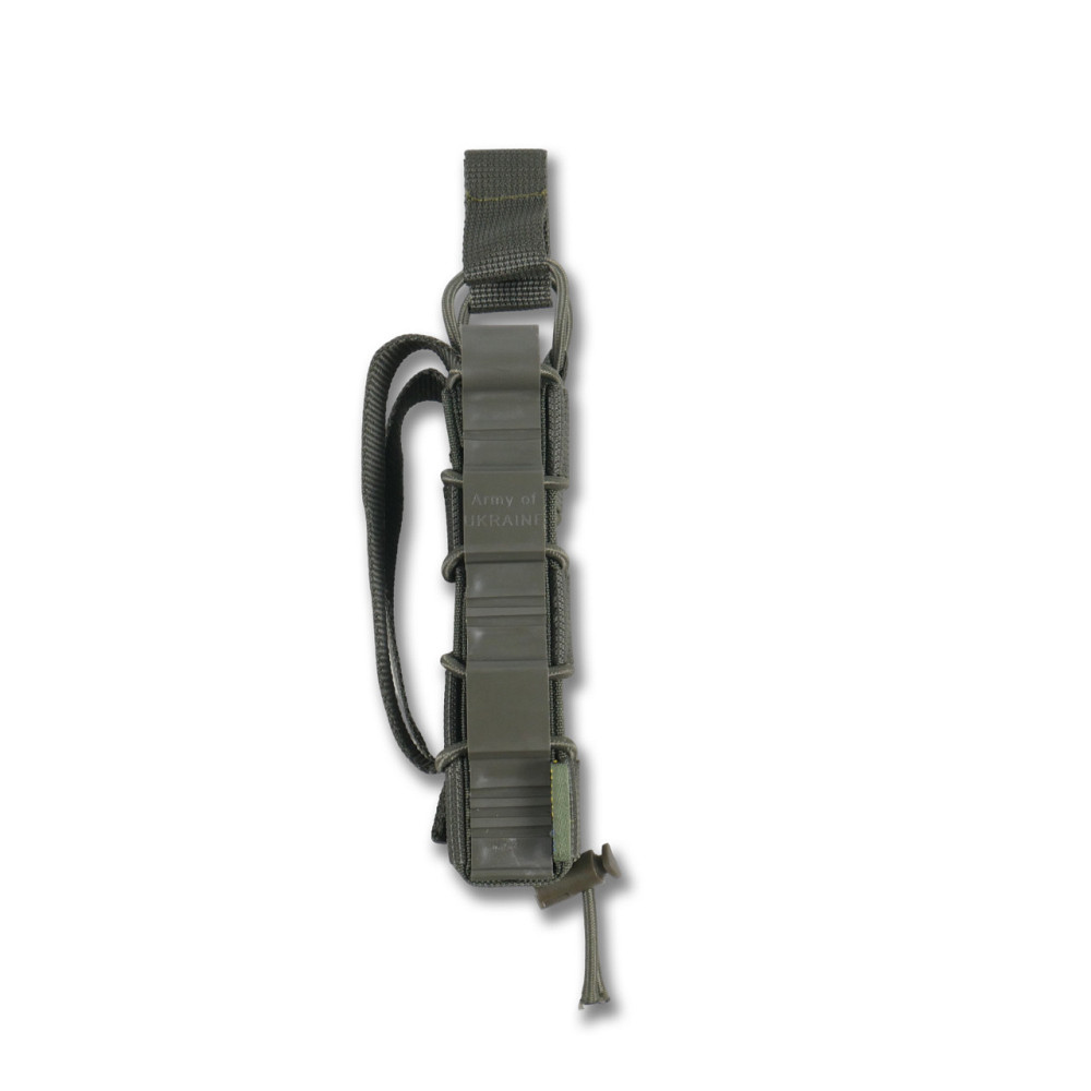 Жесткий усиленный тактический подсумок на 1 магазин Kiborg GU Single Mag Pouch Khaki. Подсумки для магазинов Киев - изображение 6