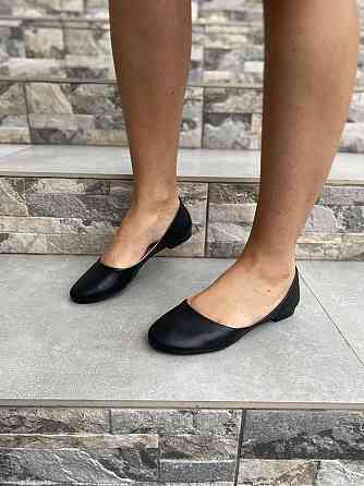 Kentro Балетки жіночі KENTO 10023 чорні (весна-осінь, шкіра натуральна) (3437) лише 35р. Коломыя