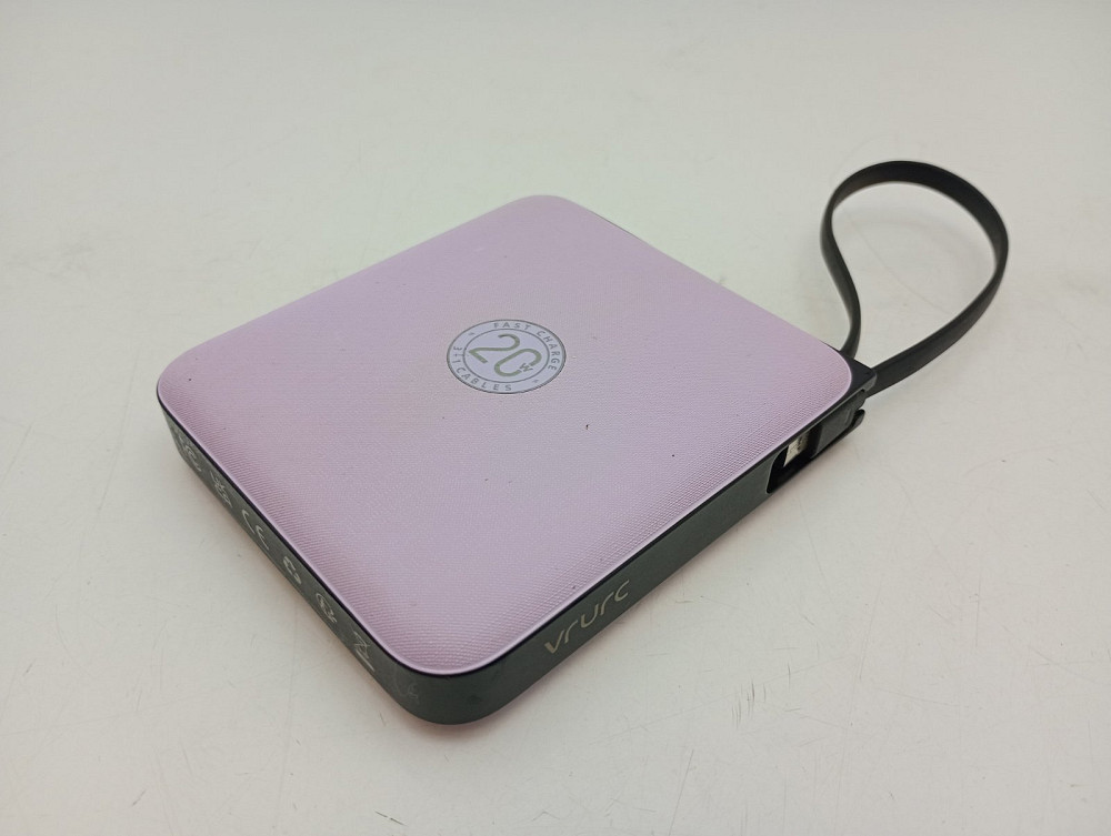 Портативний павербанк VRURC T1173 10000mAh (товар вживаний) Луцк - изображение 1