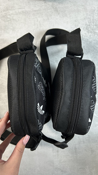 Барстека Nike, Чоловіча сумка через плече, Текстова барсетка на три відділення, Брендаова сумкаMasterSem Київ - фото 2