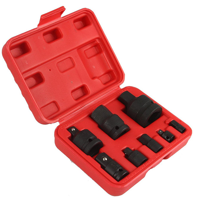 Набор ударных переходников, редукторов 6 предметов 1/2 1/4 3/8 3/4 Mar-Pol (M58575) Нововолынск - изображение 4