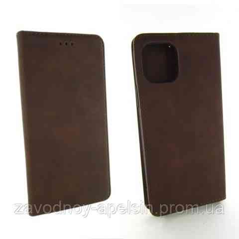 Чехол книжка iPhone 11 Pro Premium Case (коричневый) Одесса
