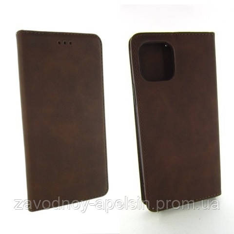 Чехол книжка iPhone 11 Pro Premium Case (коричневый) Одесса - изображение 1