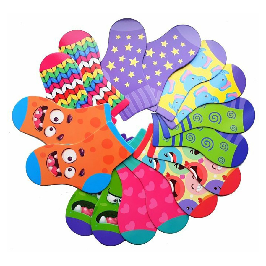 Настільна гра-мемо "Втрачені шкарпетки" 200000018, 64 картки Вінниця - фото 5