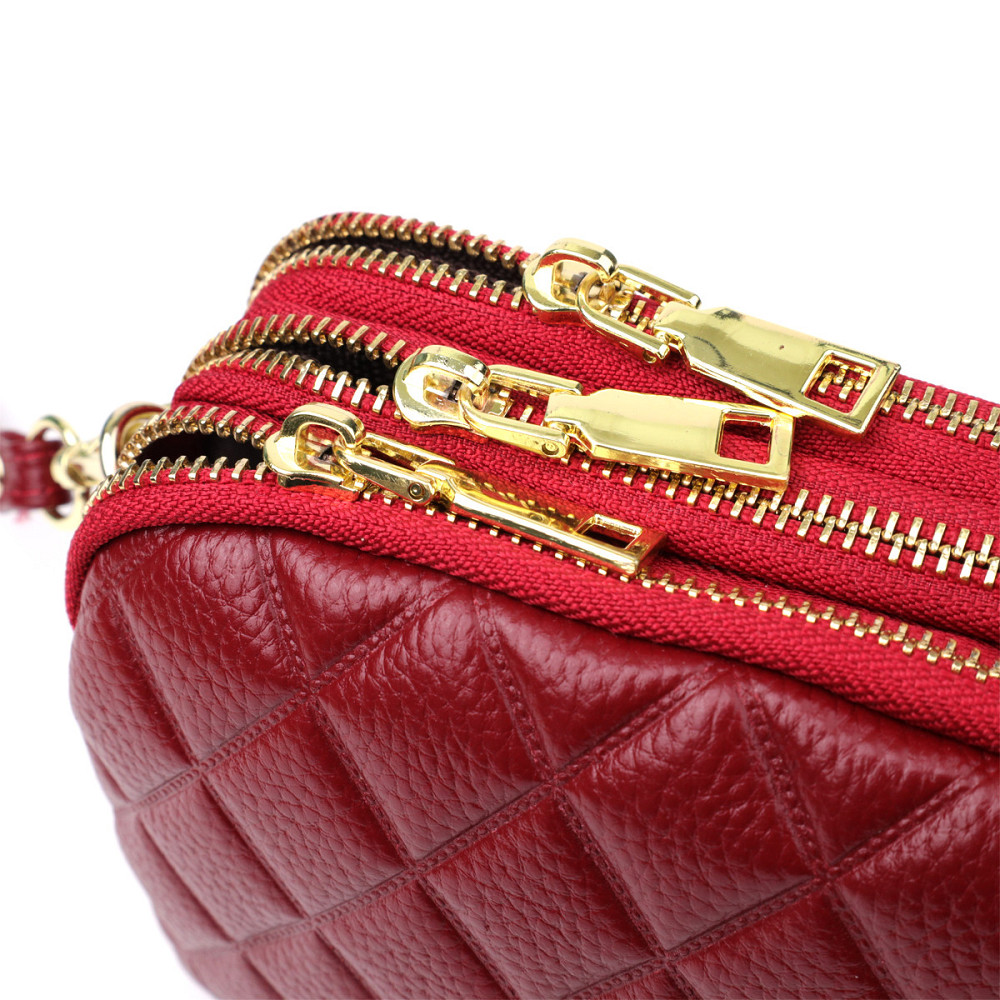 Сумка на три відділення для жінок з натуральної шкіри Vintage 22889 Київ - фото 3