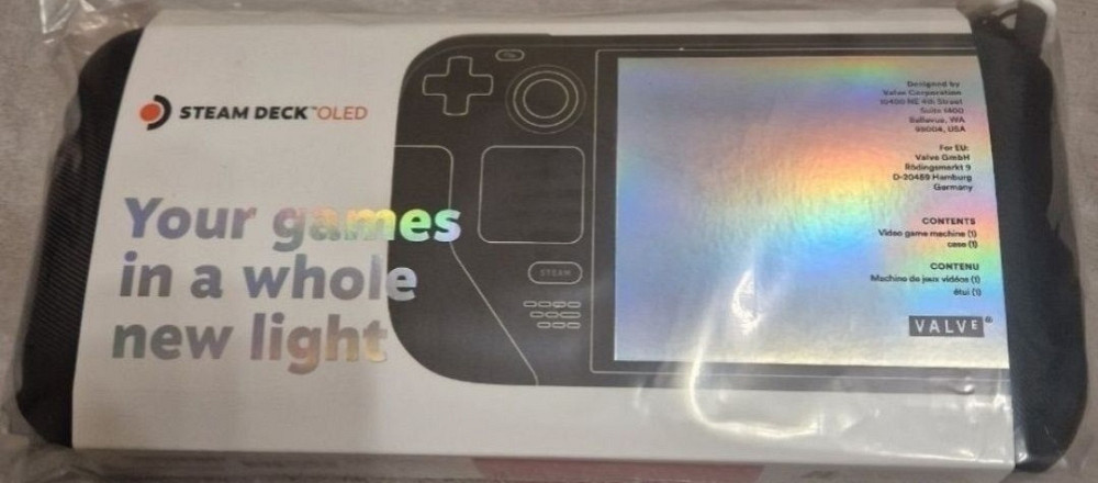 Приставка: Steam Deck Oleg . Новый,Запакованный с Пломбой + комплект полной защиты. Харьков - изображение 6