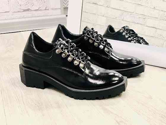 ЭФА Туфлі жіночі EFA T29 чорні (весна-осінь, шкіра лакована) (3164) 37 Коломия