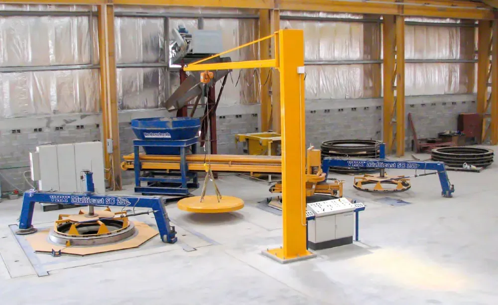 Оборудование для производства бетонных труб HawkeyePedershaab Vihy Multicast. Киев - изображение 8