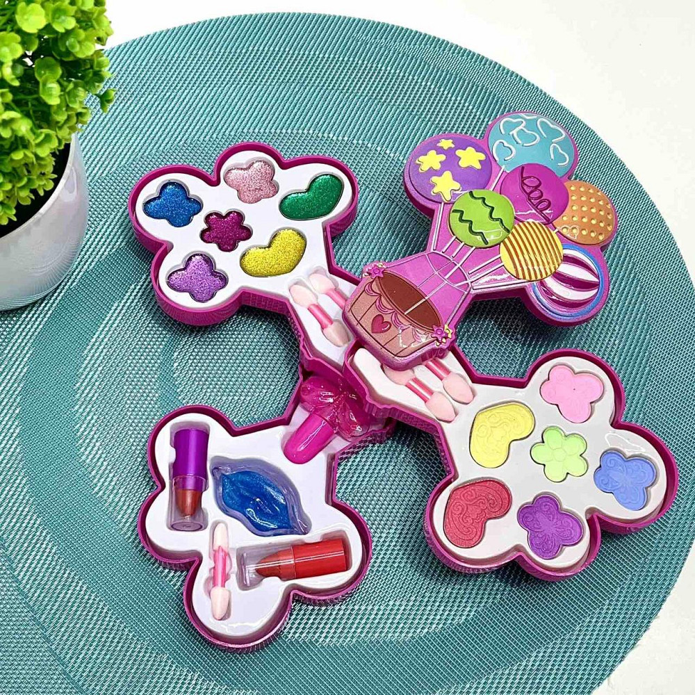 Набір дитячої косметики три яруси тіні помади та інше (657B-67-24B) Чернигов - изображение 1