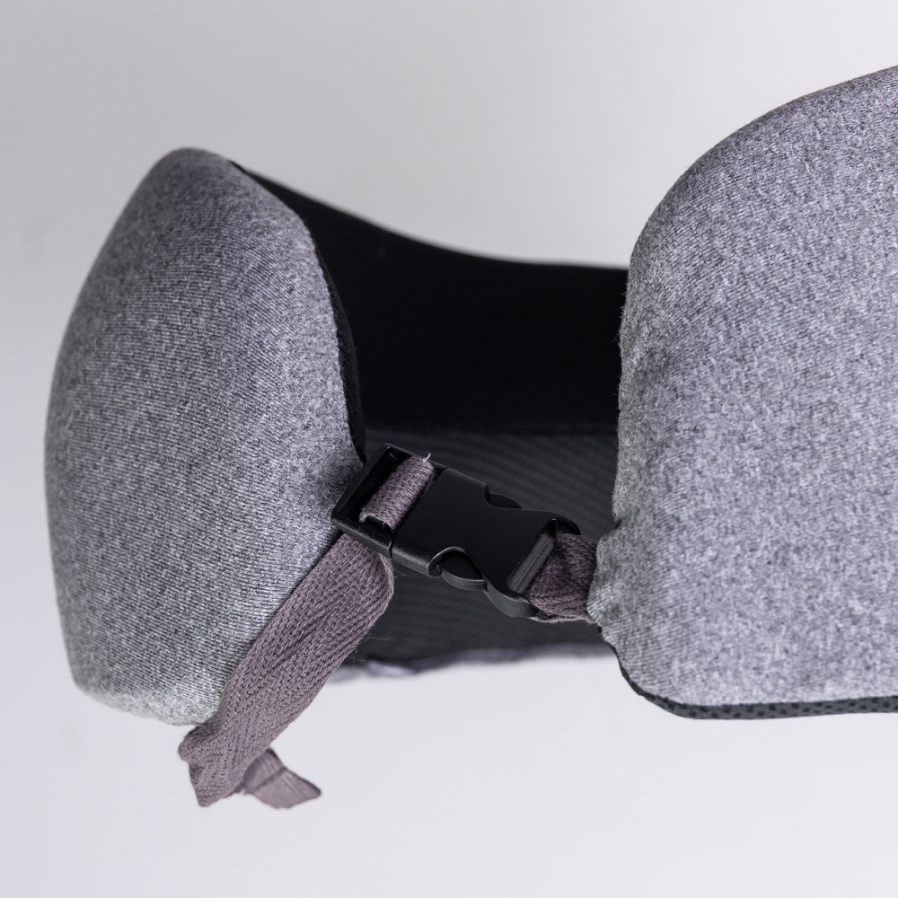 Подушка для шиї U-подібна зі світло-сірим кейсом Київ - фото 5