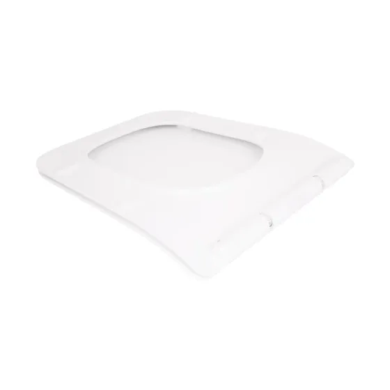 Qtap Сидіння для унітаза (Crow 640) 460x350x47 мм, White, з мікроліфтом, Slim Duroplast, Quick Release QTSC179W48700 Київ