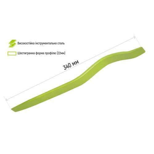 Лом-цвяходер 340х22мм Харків - фото 1