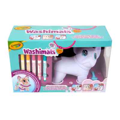 Набір для творчості Crayola Washimals Пес-велетень З фломастерами 5 шт (74-0227) Вінниця