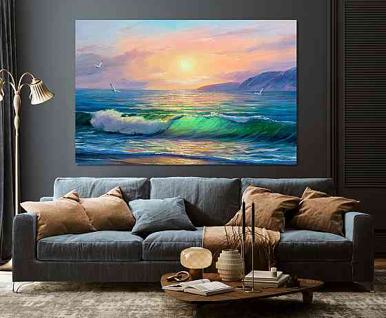 Картина холст в гостиную / спальню   Природа  моря     MLP_362 Киев
