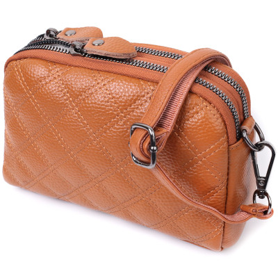 Сумка Vintage Жіноча з натуральної шкіри Руда (22809) Вінниця - фото 8