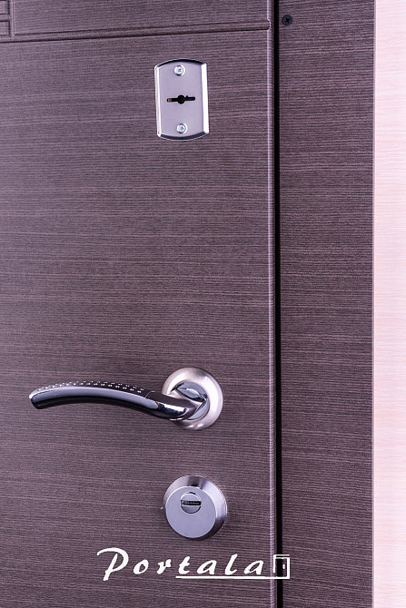 Двери квартирные, серия Элегант, модель Калифорния, гнутый профиль, 2 контура уплотнения, 2 замка 850 Киев - изображение 2