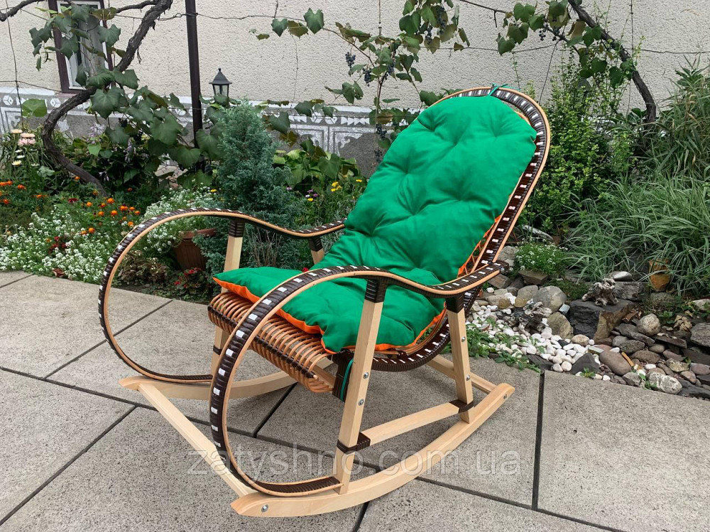 Кресло-качалка для дома с подушкою Киев - изображение 8