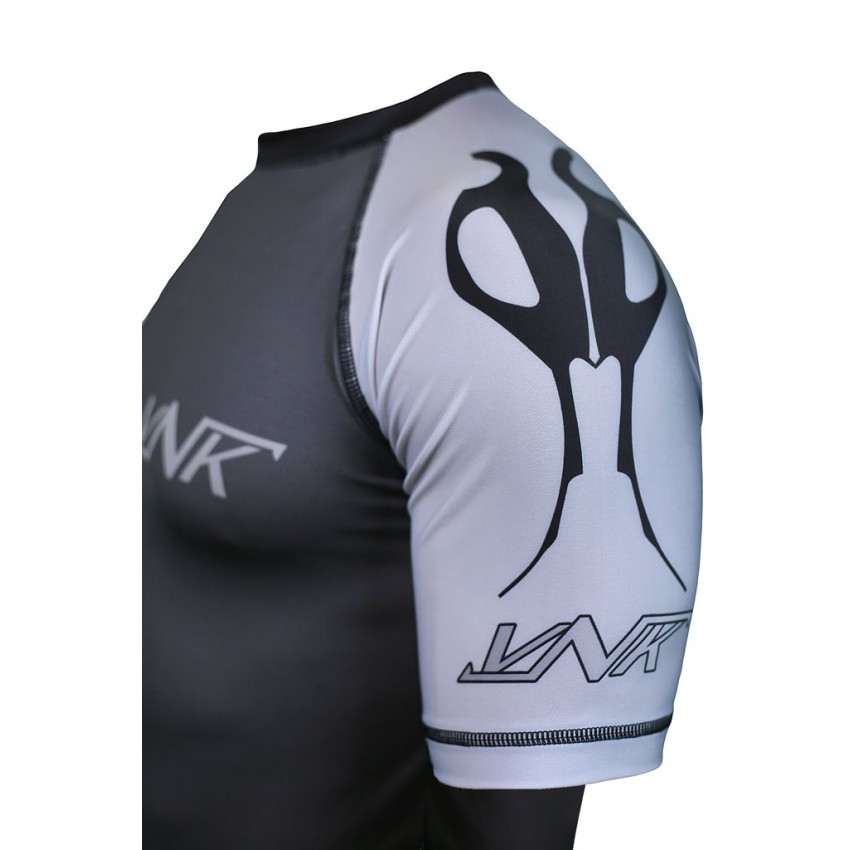 Рашгард спортивний чоловічий для тренувань єдиноборств кросфіту, Рашгард із коротким рукавом VNK XL Київ - фото 5