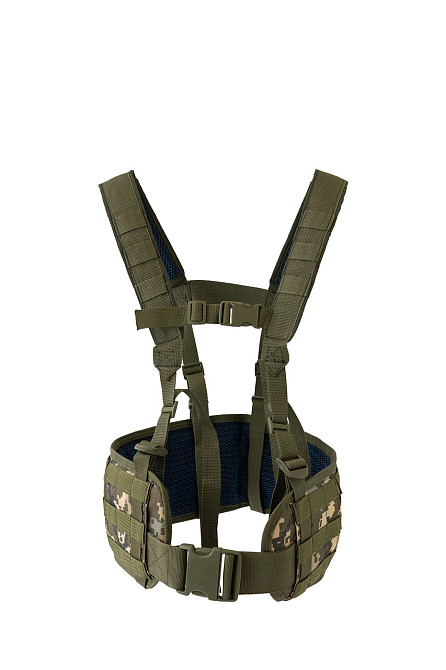 Розвантаження РПС Ремінно-плечова система піксель кордура розвантажувальний пояс регульований тактич Одеса - фото 5