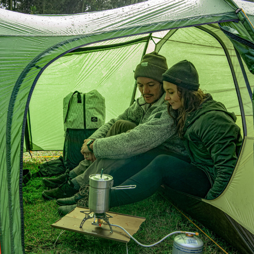 Палатка трехместная Naturehike Opalus, UL, NH17L001-L, светло-зеленая Киев - изображение 3
