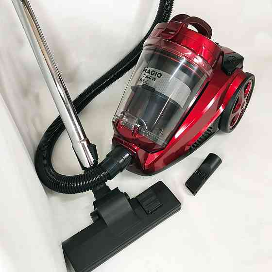 Колбовий пилосос безмішковий циклонного типу Magio MG-895, Якісний пилосос, Ручний пилосос NI-671 без мішка Київ