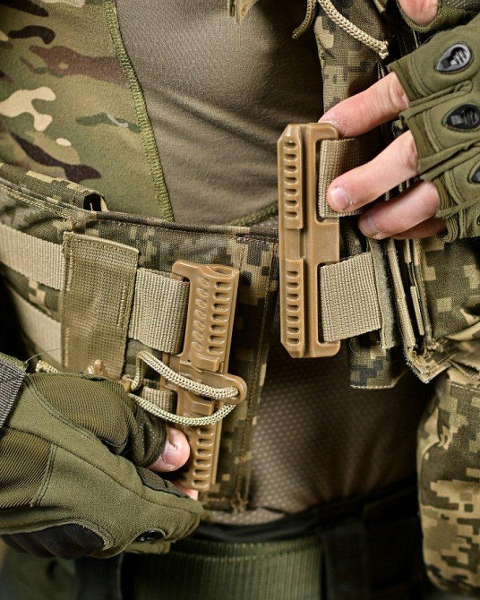 Плитоноска 4 точки скидання Attack PREMIUM піксель ДЛ6501 Одеса - фото 6