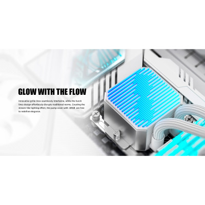 Система жидкостного охлаждения ID-Cooling DX360 Max White (DX360 MAX WHITE) Винница - изображение 4