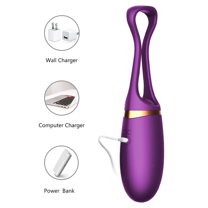 Виброяйцо с пультом ДУ - Vibrating Silicone Love EGG USB, BS6300002 Sex Aura Киев - изображение 8