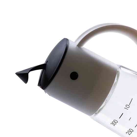 Пляшка дозатор для олії та оцту 300 мл з носиком і мірною шкалою Чорний HP16297B Коломия